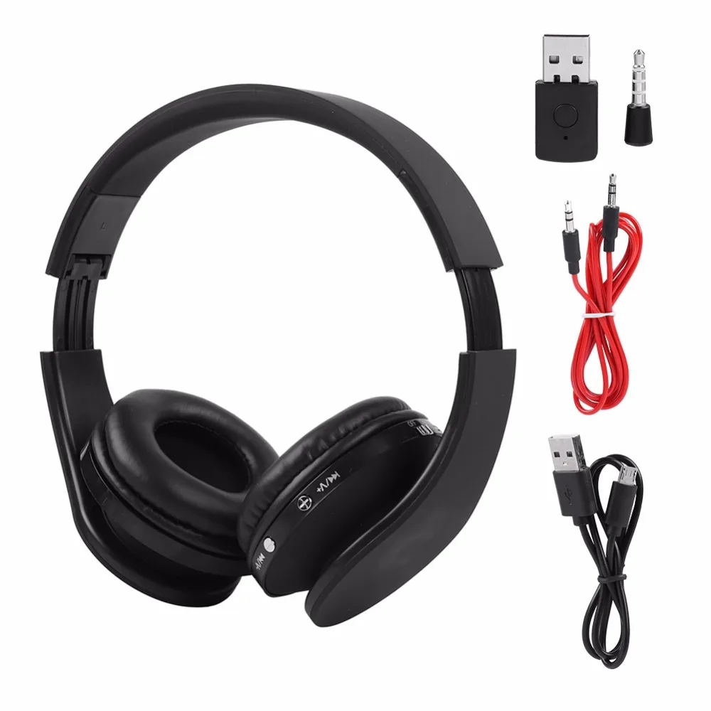Складная Bluetooth 4,1 Беспроводная игровая гарнитура наушники Hi-Fi стерео наушники для PS4 консоли игровые наушники