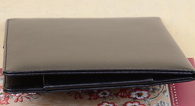 Больших размеров из искусственной кожи Ресторан Держатель чеков кошелек