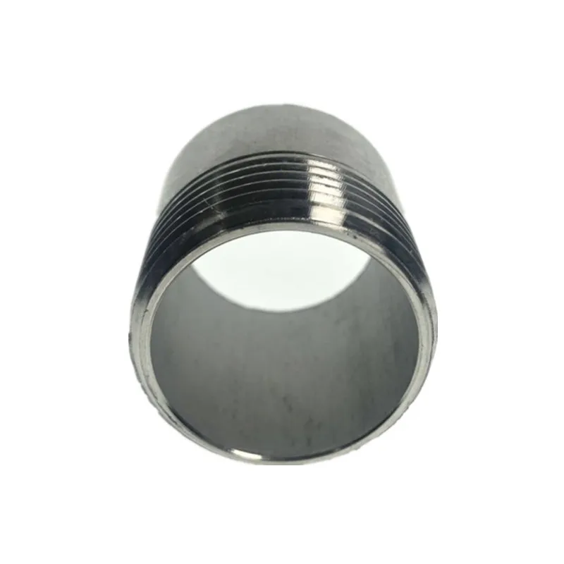 BSP Мужской равный прямой сварочный соска соединение трубы 304 нержавеющая сталь