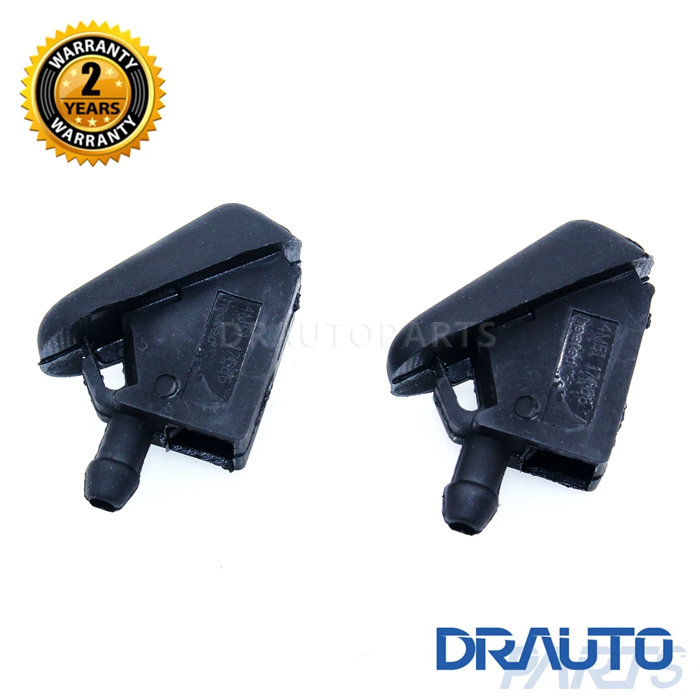 2 * Форсунка для мытья ветрового стекла Ford Focus 2005 12 Fiesta 2001 08 Mondeo MK3|windscreen washer|washer