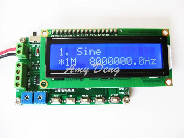 Новый 8M DDS функция сигнала Частотный метр источник 60M | Электронные компоненты и