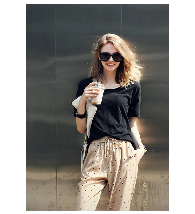 Летняя женская футболка китайский 2018 Плюс Размер Топы футболки одежда с круглым