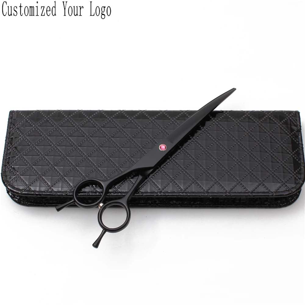 Левосторонние 7 &quotнержавеющие ножницы для животных обычные филировочные