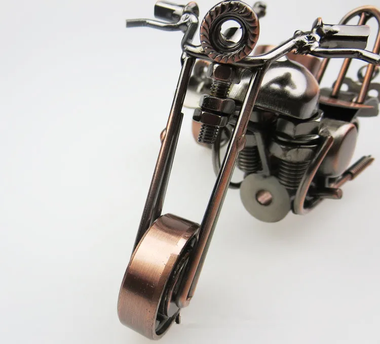 

1PC New Living Room Decoration Wholesale Creative Desktop European Iron Sidecar Motorcycle Model Motorcycle MB 005