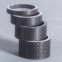 glossy 3k carbon fiber bicycle headset spacers for front fork washer 1 18 28 6mm 5mm 10mm 15mm 20mm 4pcssets