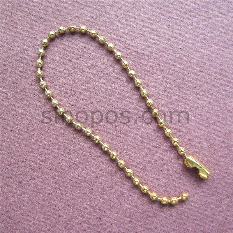 Металлическая шаровая цепь 12 см стальной Завязывающийся безопасный галстук