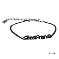 Letterring брелок лучшие друзья ручной цепи браслеты Forever браслет подарки Femme|Цепочки