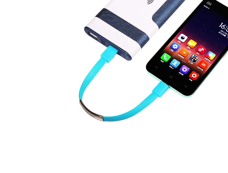 Bracelet Mobile Phone Cables Micro USB Data Cable Charging 22CM for Android For 5 5S 6 6s 7 Plus | Мобильные телефоны и