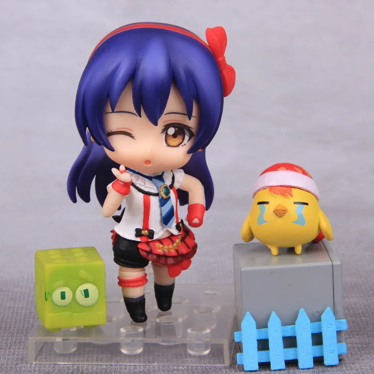Аниме Figura Carino 4 &quotNendoroid Love live! Уми Сонода #510 Azione ПВХ фигурка Da Collezione модель