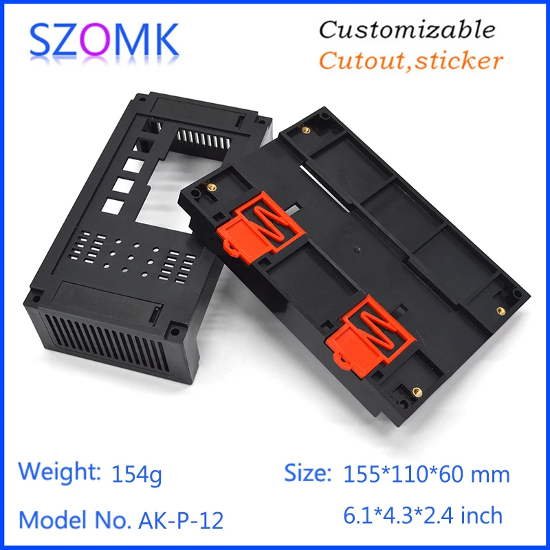 Коробка для электроники szomk 10 шт. в партии пластиковый корпус из ПВХ