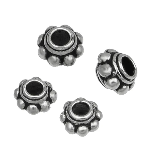 Бусины ручной работы из серебра 925 пробы аксессуары для ювелирных изделий яркие