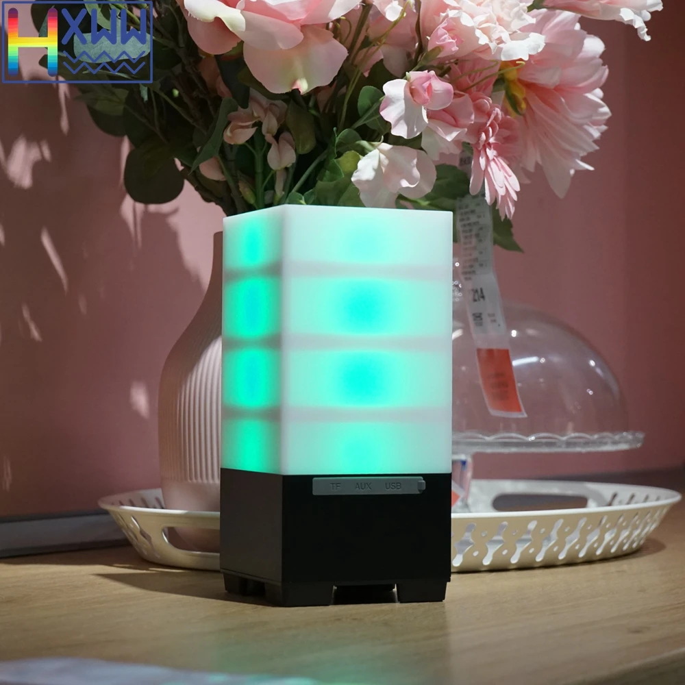 HXWW tower magic светодиодный беспроводной bluetooth динамик с большой перезаряжаемой