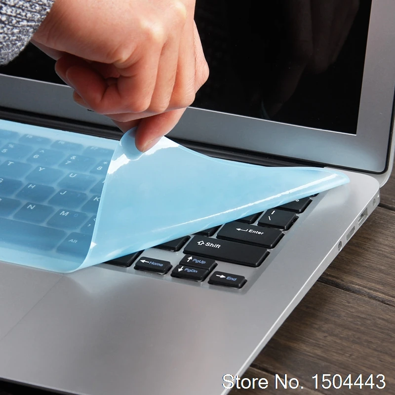 100 шт./лот оптовая продажа силиконовый чехол для клавиатуры Apple Macbook Dell Inspiron Hp Pavilion