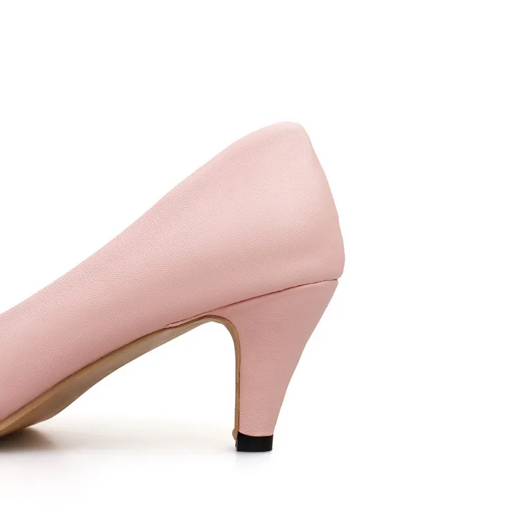 Женские туфли на высоком каблуке красные лодочки большой размер 34 47 A11|sapato feminino|high