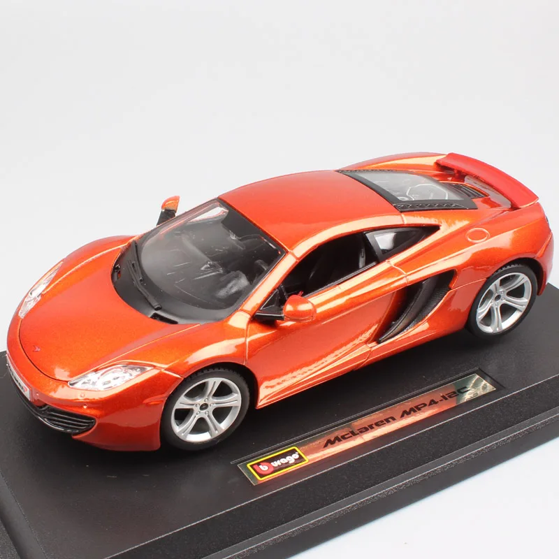 BBurago роскошный Mclaren MP4 12C купе GTR спортивный автомобиль литой модельный