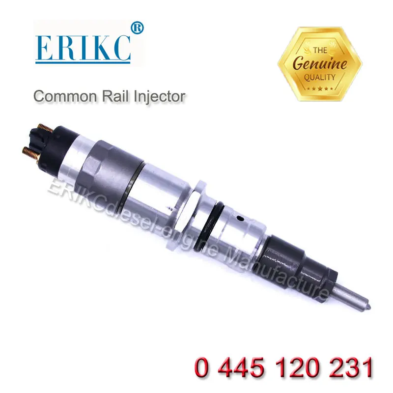 ERIKC дизельный двигатель common rail Инжектор 0445120231 авто полный инжектор сопло 0 445 120 231 /