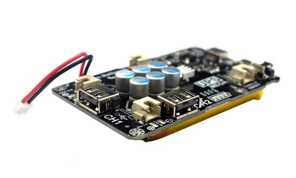 Lusya Raspberry Pi Мобильная мощность для Raspberry Pi 3B+/3B/2B Плата Поддержка iPhone USB3.0 Android A6-001