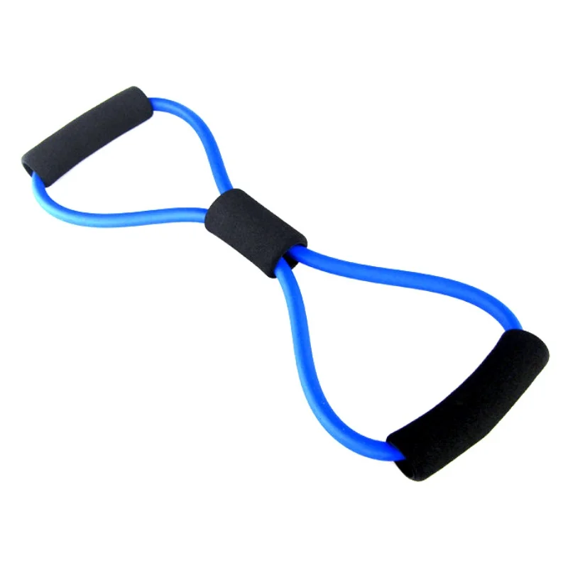 Новая утилита многоцветные прочные 8 формы эластичные веревки натяжения грудь