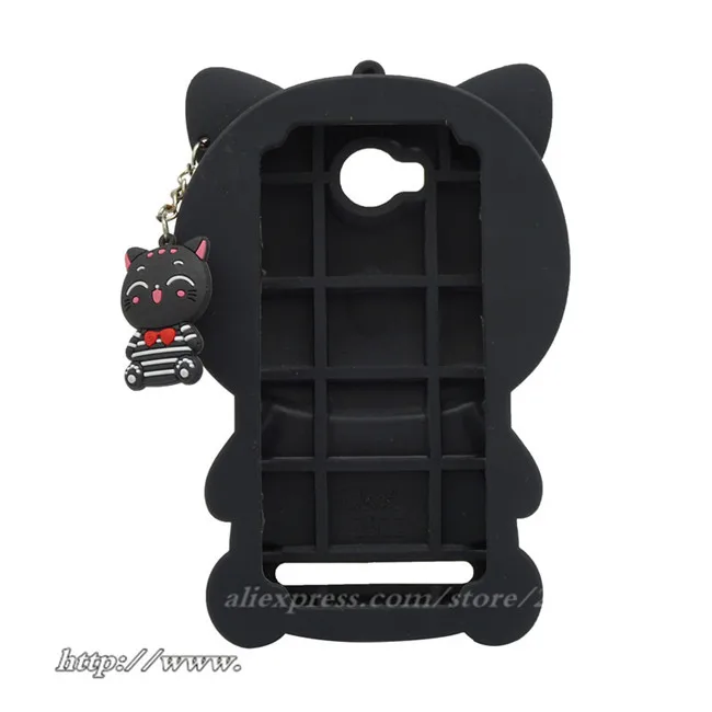 Милый Кот для чехол huawei Y3 II крышка 3D с изображением из мультфильма Lucky Cat Мягкая