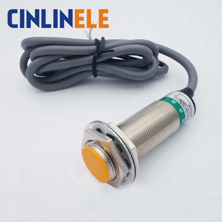 

M24 LJ24A3-8-J/EZ 8mm sensing AC Two wire NO prism shape inductive Screen shield type proximity switch LJ24A3 proximity sensor