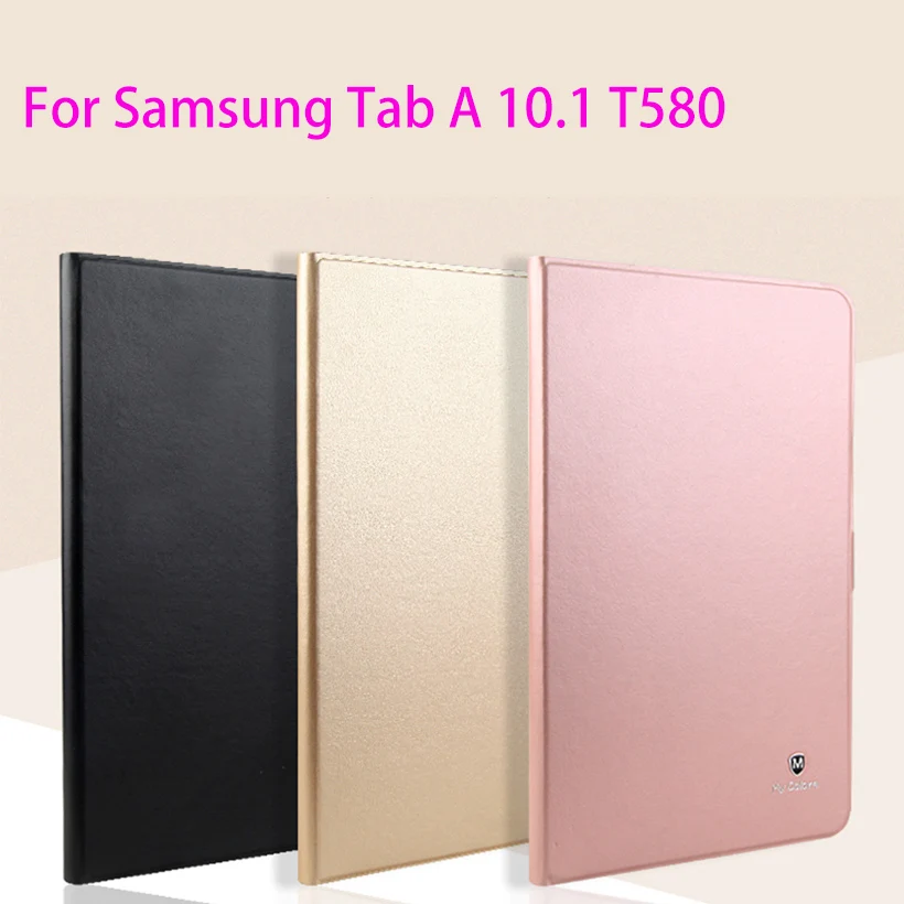 Роскошный кожаный чехол для Samsung Galaxy Tab A A6 10,1 T580 T585 SM-T580 T580N чехол Funda Мода чехол для планшета с откидной крышкой