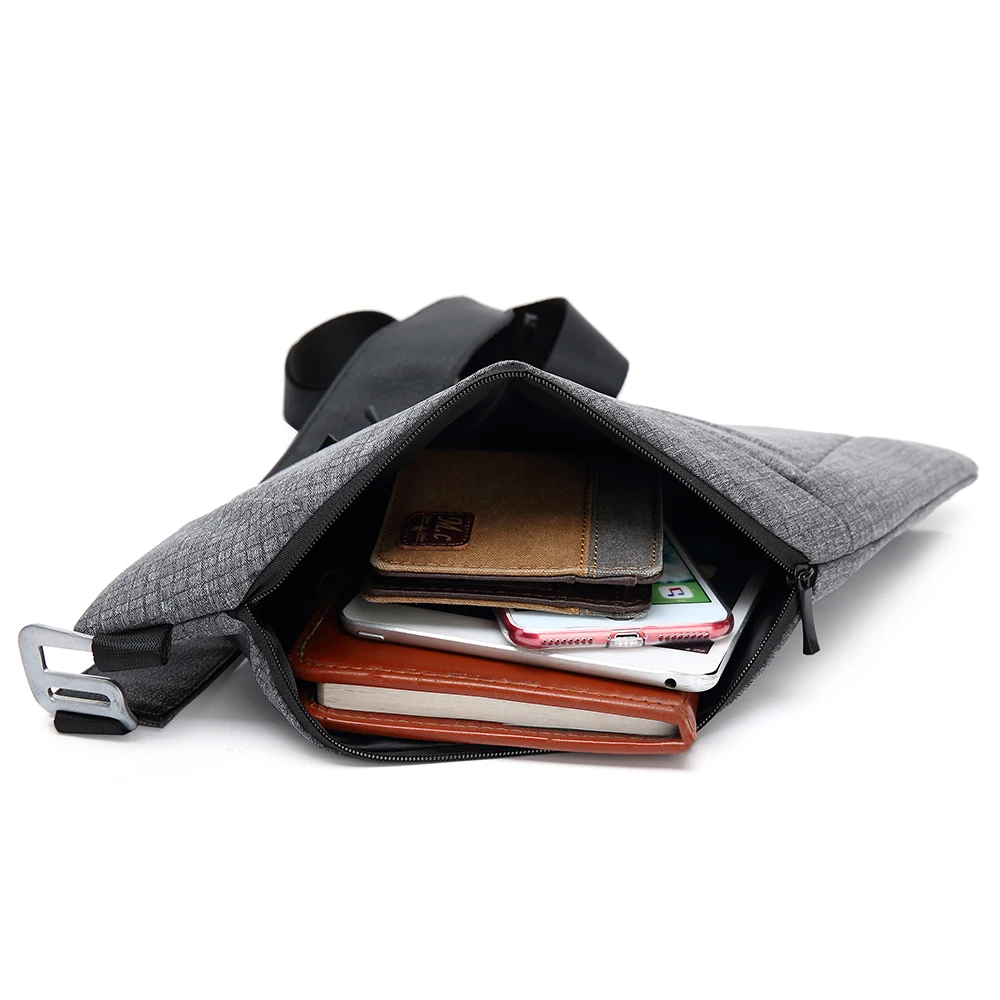 WESTAL нагрудная сумка из текстиля Мужские Простые одиночные сумки на плечо для