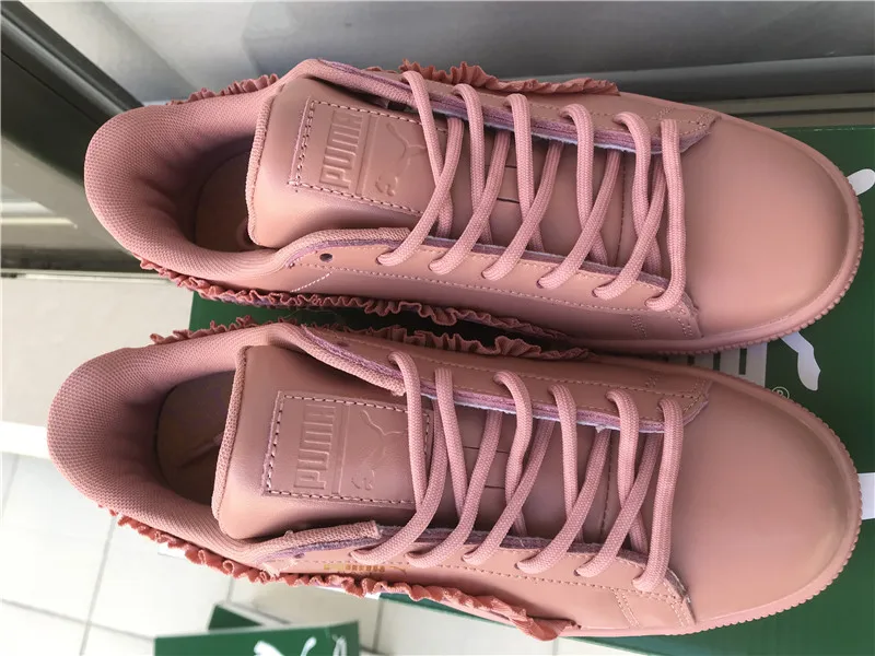 2018 Original Brand PUMA Basket Frill Badminton Shoes Women's Sneakers Balanced White Size 36-39 | Спорт и развлечения