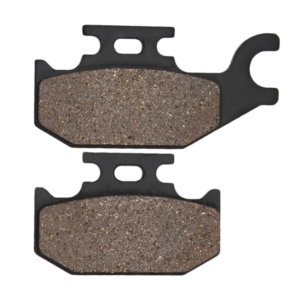 

Cyleto Motorcycle Rear Brake Pads for YAMAHA YFM400 Kodiak 400 2000-2002 YFM450 Grizzly 2007-2010 YFM 450 Wolverine 2006-2010