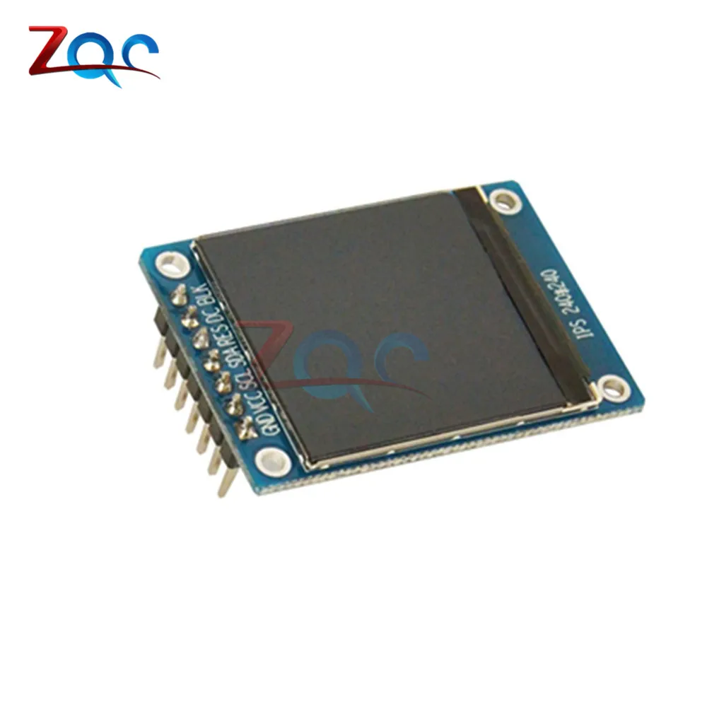 1,3 дюймов ips HD TFT ST7789 Водительская подушка безопасности 240*240 SPI Связь 3,3 V Напряжение 4-провод SPI Интерфейс полный Цвет ЖК-дисплей OLED Дисплей "сделай сам"