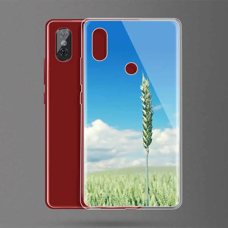 DREAMFOX N159 натуральный Стиль Мягкий силиконовый чехол из ТПУ для Xiaomi mi x 3 A1 A2 5C 5X6 6X8 9