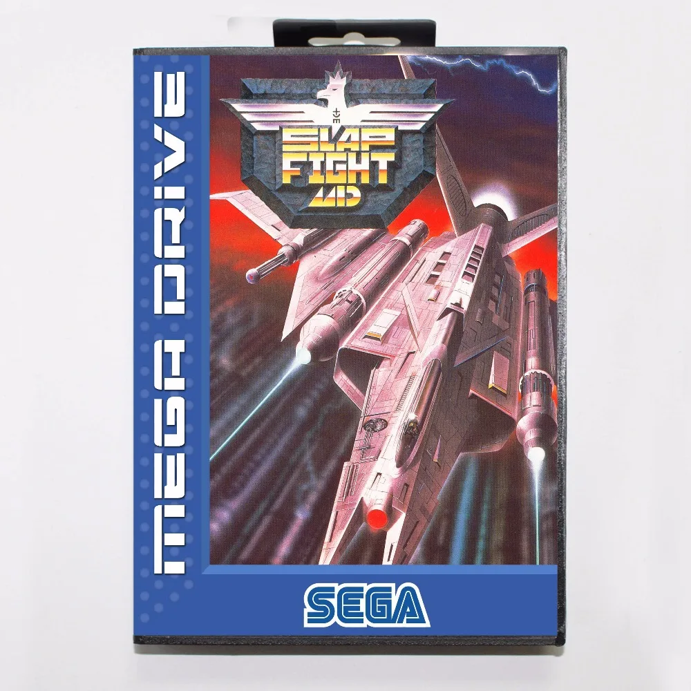Игровая карта Slap 16 bit MD с розничной коробкой для Sega Megadrive/Genesis|slap fight|16 bitmd game |