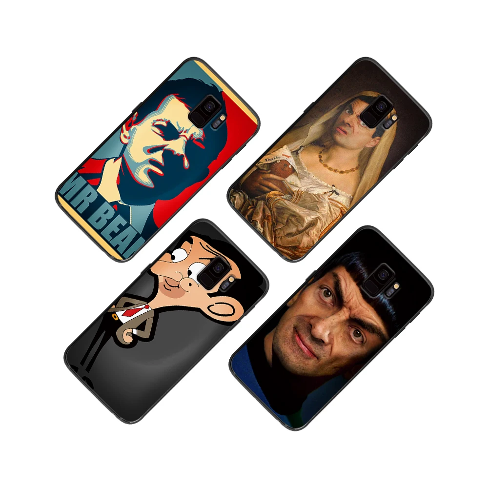Забавный и милый мягкий чехол для телефона mr Bean Samsung Galaxy S6 S7 S8 S9 S10e Plus Note 8 9 |