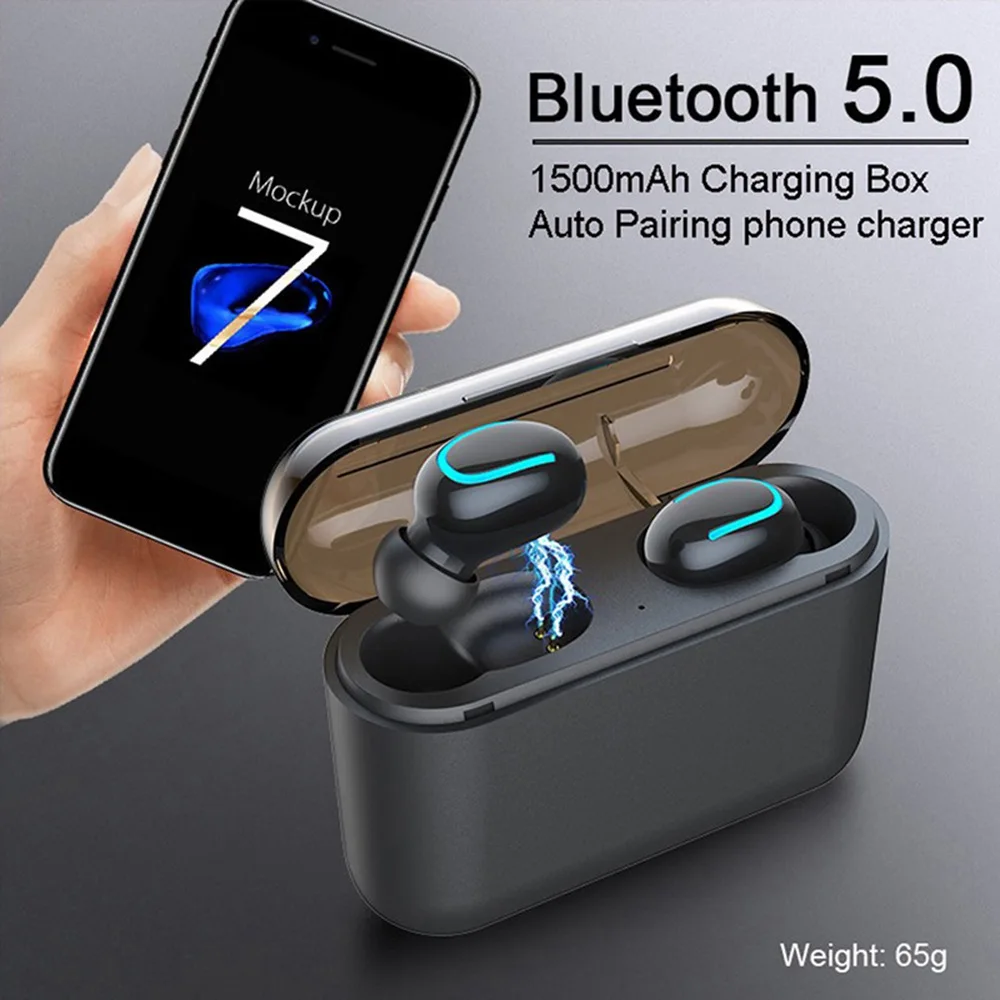 Bluetooth 5 0 наушники TWS беспроводные Blutooth Handsfree гарнитура спортивные игровая телефон