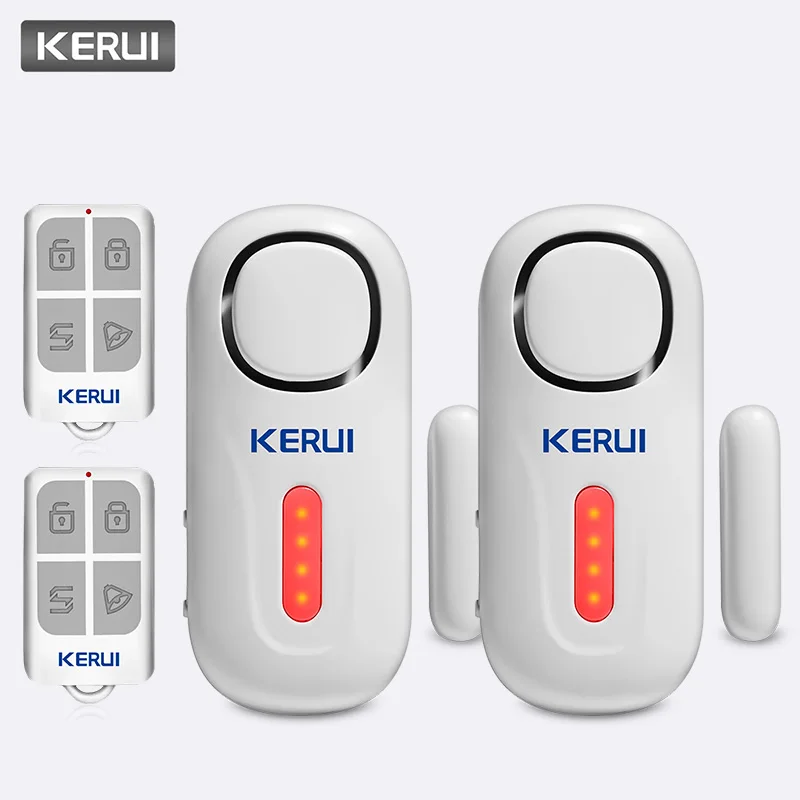 Alarm system 5 KERUI, Домашняя безопасность, беспроводной дверной, оконный вход, защита от взлома, сигнализация, PIR дверной датчик, сигнализация, система безопасности с пультом дистанционного управления - Цвет: Alarm system 5