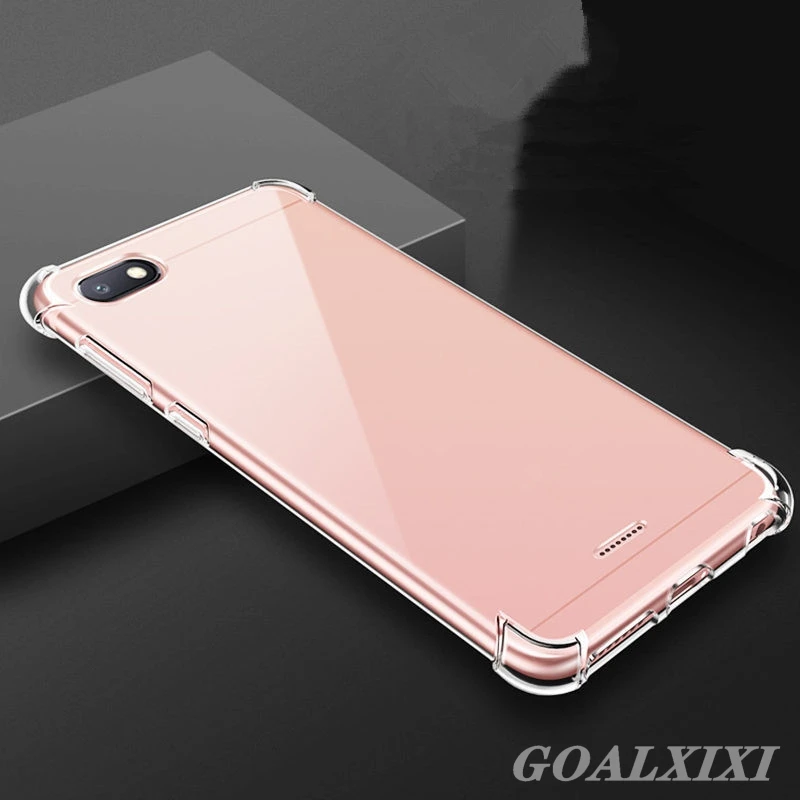 For xiaomi redmi 6 pro Case 6A crystal Clear Transparent Silicone Soft tpu Back cover funda 6a case coque |