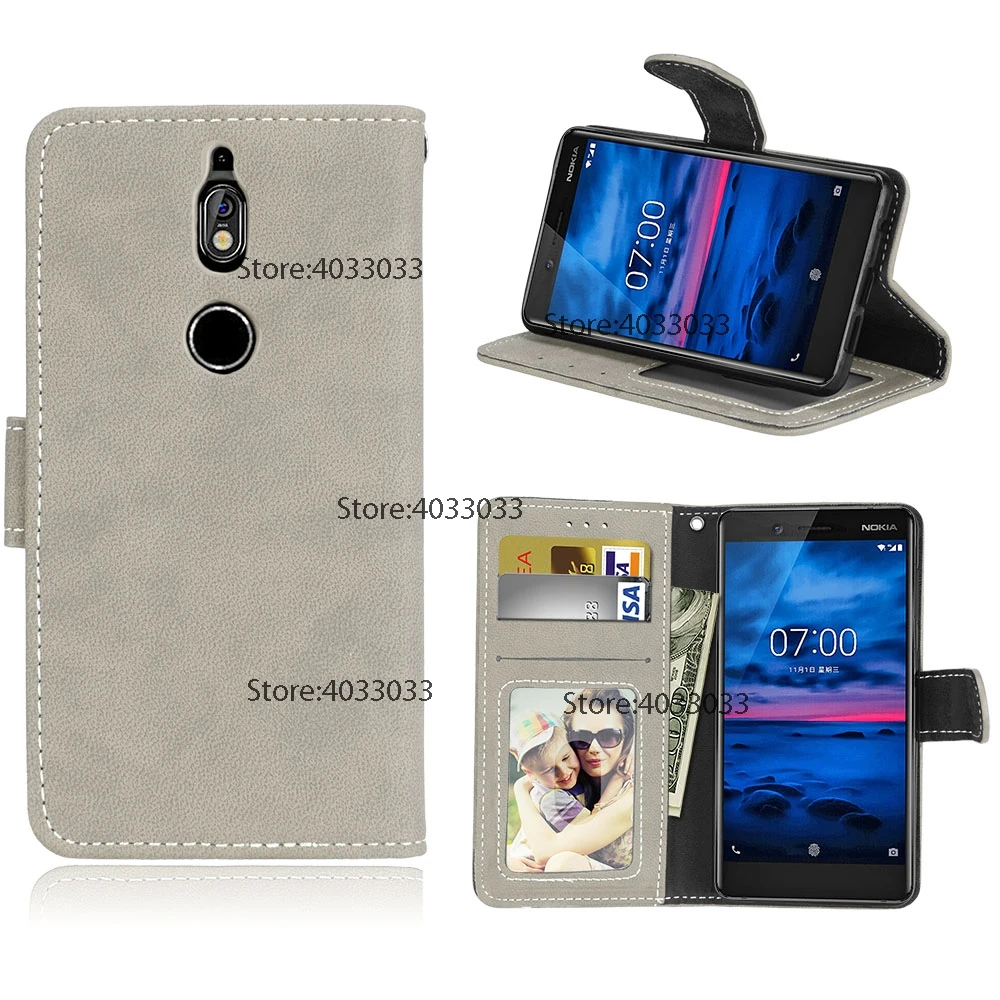 Чехол для Nokia 7 двойной TA-1041 одноцветное Цвет Милые Роскошные рисунком Флип PU