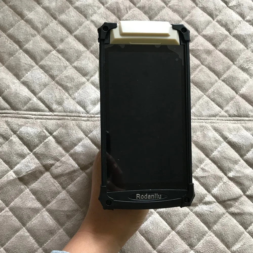 Штрих код WiFi Bluetooth GPS многофункциональный UHF RFID портативный считыватель Android 6 0 с
