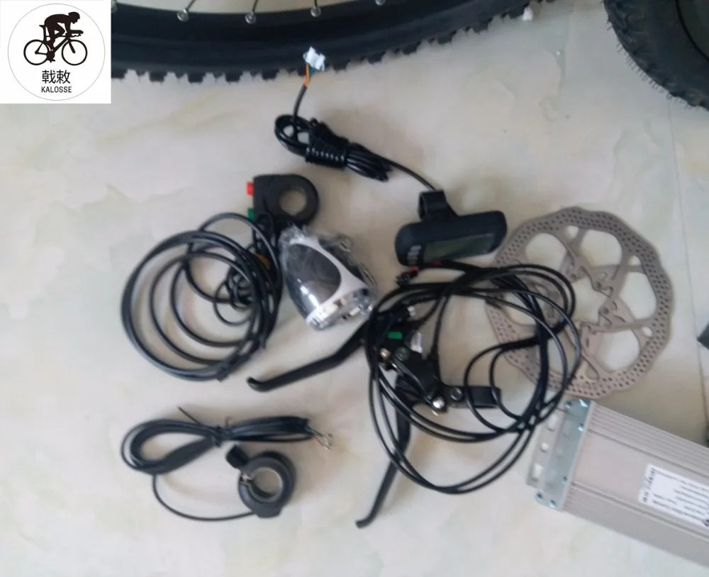 Kalosse 60V 1500W 29 дюймов горный велосипед мотор для е байка 20/24/26/27.5/29er 135 мм