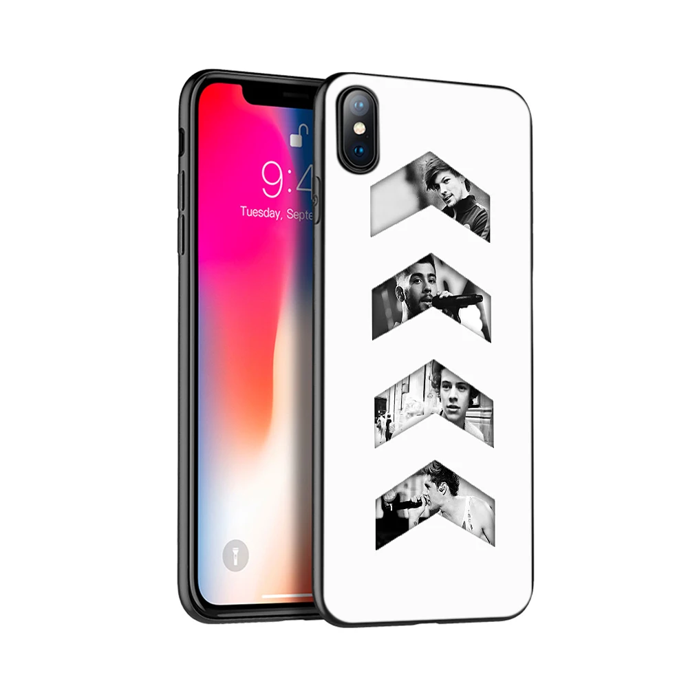 17129 Черный чехол ТПУ для iphone 5 5s se 6 6s 7 8 plus x 10 чехол силиконовый чехол для iphone XR XS MAX чехол Niall Horan One Direction - Цвет: 17129