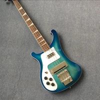 new four strings left 4003 electric bass blue real photos factory wholesale all colors can be