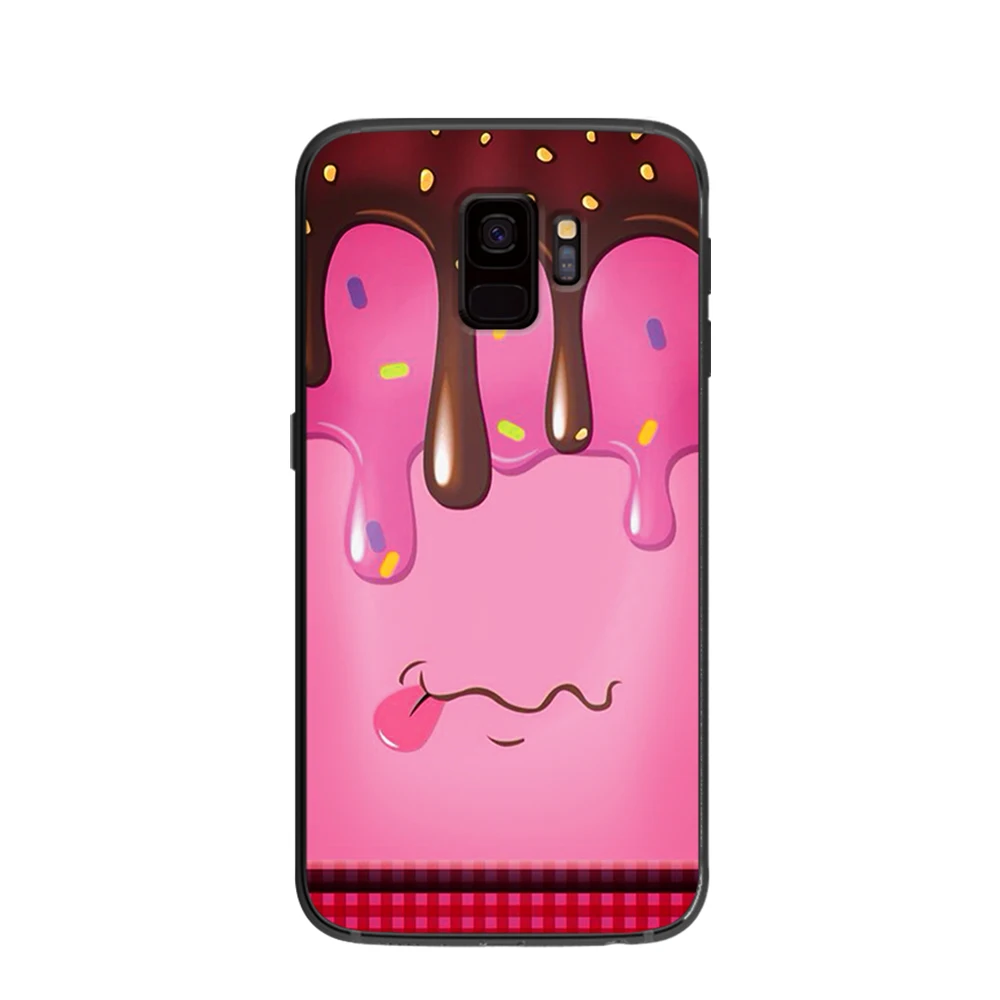 Красочные мороженое макароны для samsung Galaxy A5 A6 A7 A8 A9 2017 чехол телефона плюс M10 M20 M30
