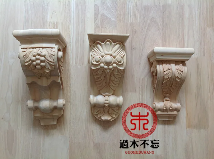 

Don't forget the wooden wood carving of Dongyang grape stigma corbel column of the Rome Continental decorative window flower bed