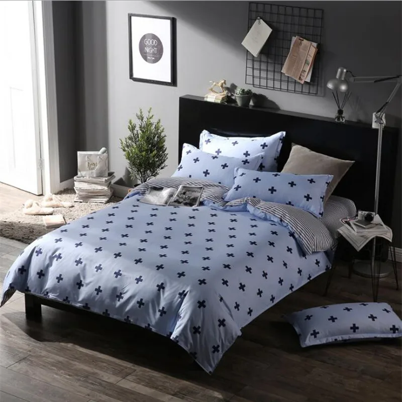 

Middle Size Beddings 4pcs/set Bedding Four Set Close Skin Cotton Material Imitation Pure Cotton Manufacturers Wholesale