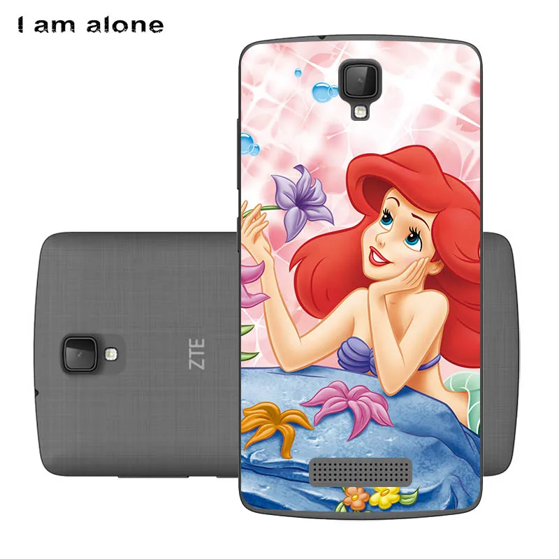 Я один чехол для телефона zte Blade L5 L5 плюс 5,0 дюйма мягкий TPU мобильный телефон модный мешок для zte L5 плюс