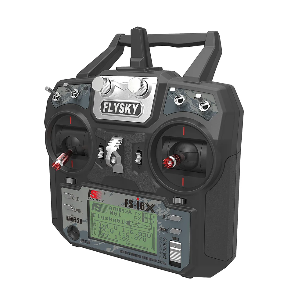 Flysky FS i6X 10CH 2 4 ГГц AFHDS 2A передатчика радиоуправляемой модели к компьютеру с iA6B iA10B X6B