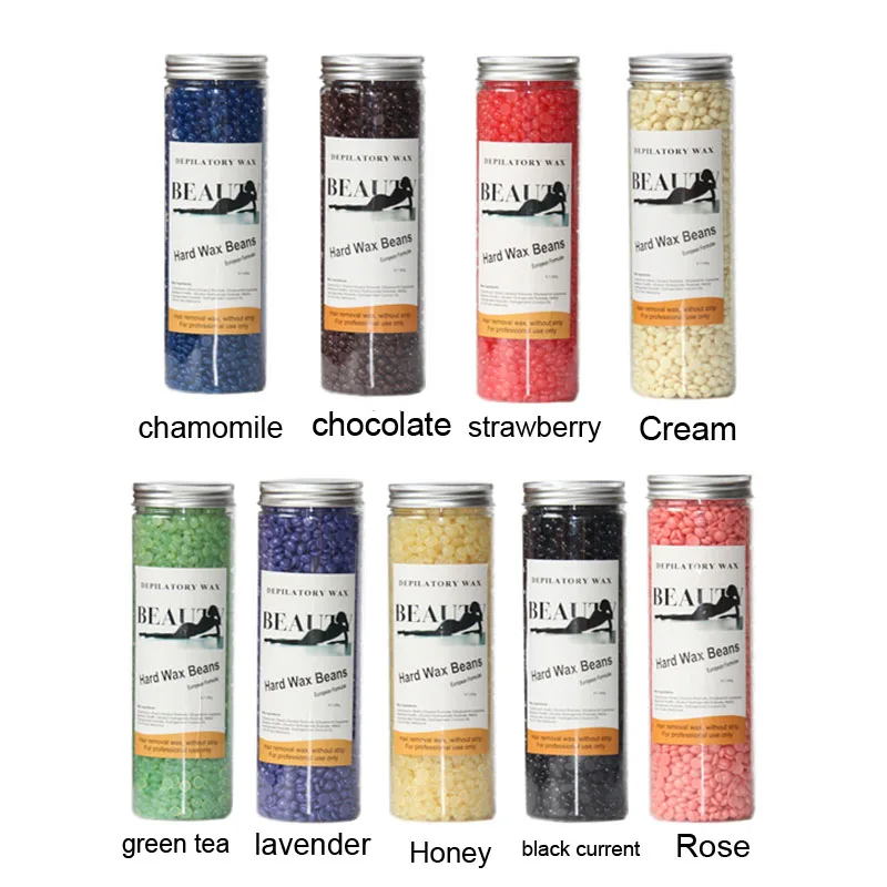 Воск для депиляции. Для удаления волос твердые восковые бобы 400 г жемчужная