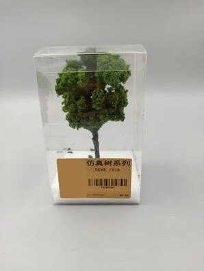 green Миниатюрные деревья песок стол Пейзаж Дерево Модель растительности моделирование модели сценариев строительные блоки DIY садовые материалы игрушечных моделей - Цвет: green