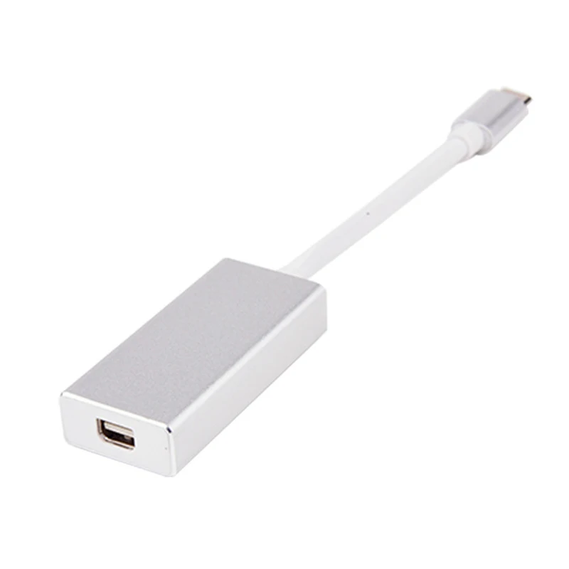USB- C к Mini DisplayPort адаптер женскому HDTV конвертер кабель для Apple Macbook проектор |