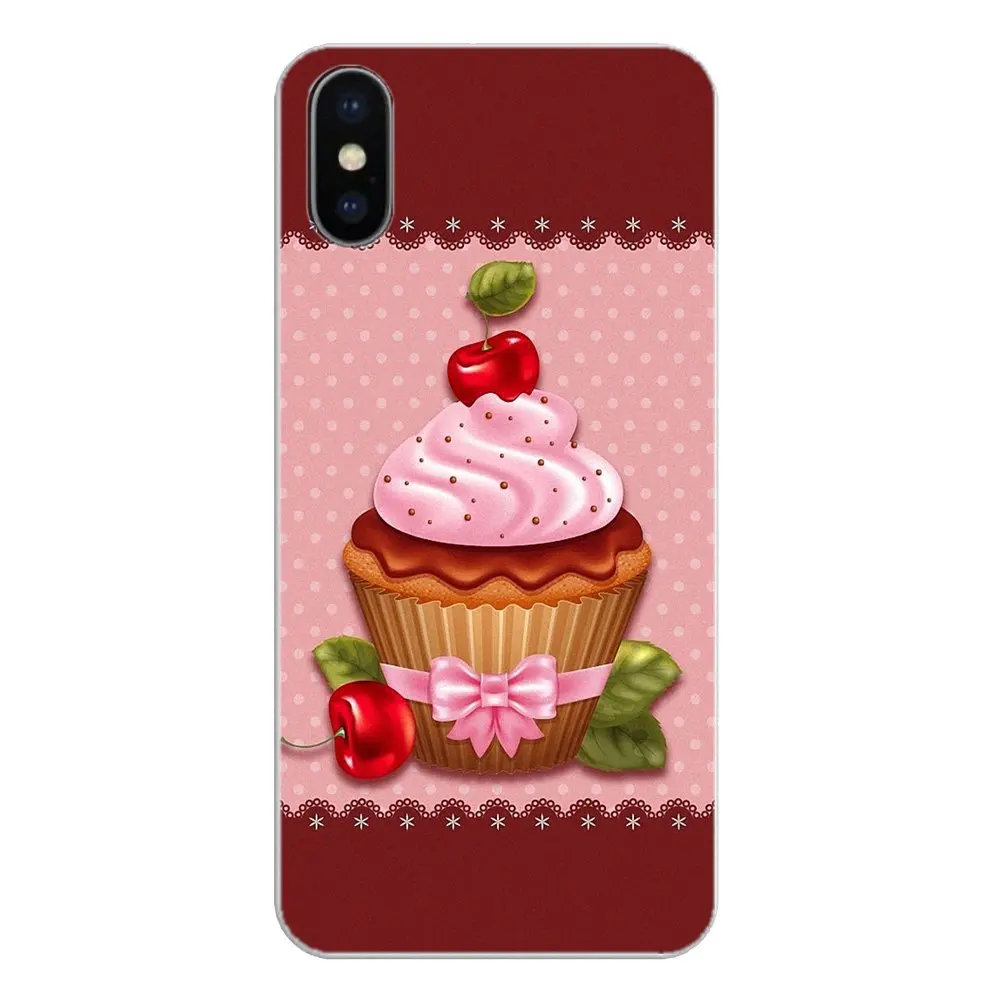 For Xiaomi Redmi 4 3 3S Pro Mi3 Mi4 Mi4i Mi4C Mi5 Mi5S Mi Max Note 2 Silicone Phone Shell Cover Chocolate Nutella Cupcakes |