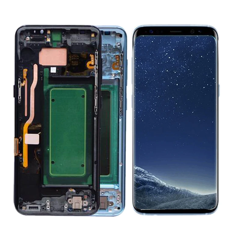 Запасные части высокого качества для Samsung Galaxy S8 Plus G955 G955F G955V + ЖК дисплей сенсорный